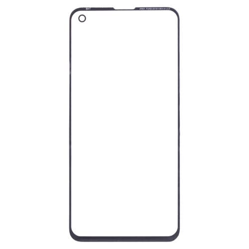 Äußere Glaslinse Frontbildschirm Samsung Galaxy S10e SM-G970 (Schwarz)