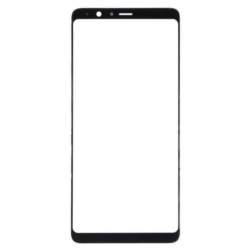 Lente de Vidrio Pantalla Frontal Samsung Galaxy A8 Star / A9 Star (Negro) (10pcs)