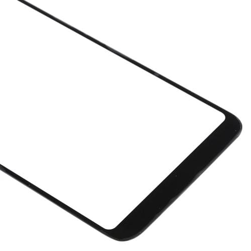 Obiettivo in vetro Schermo frontale Samsung Galaxy A6+ A605 (10 pezzi) (Nero)