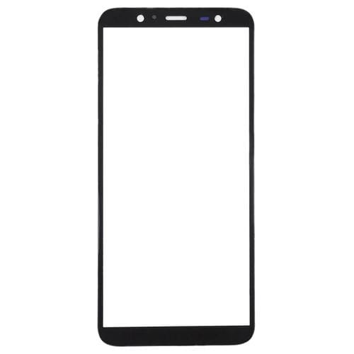 Glasbildschirmobjektiv Samsung Galaxy J8 J810F/DS/J810Y/DS/J810G/DS (Schwarz)