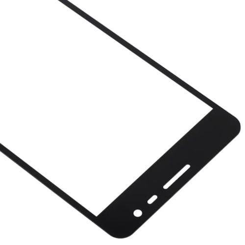 Lente de Vidro Ecrã Frontal Samsung Galaxy J3 Pro/J3110 (10 Peças) (Preto)