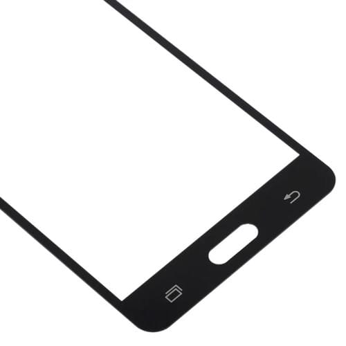 Lente de Vidro Ecrã Frontal Samsung Galaxy J3 Pro/J3110 (10 Peças) (Preto)