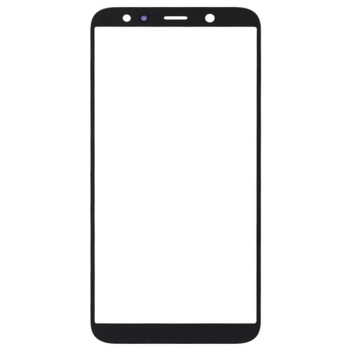 Lenti di vetro esterno dello schermo Samsung Galaxy A6 (Nero) - (10 pezzi)