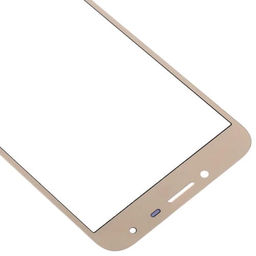 Obiettivo in vetro esterno Samsung Galaxy J4 Schermo frontale (10 pezzi) (Oro)