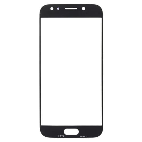 Glass Lens Front Screen Samsung Galaxy J7 J730 (10 Pieces) (Black)