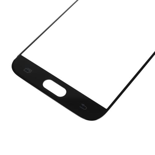 Glass Lens Front Screen Samsung Galaxy J7 J730 (10 Pieces) (Black)