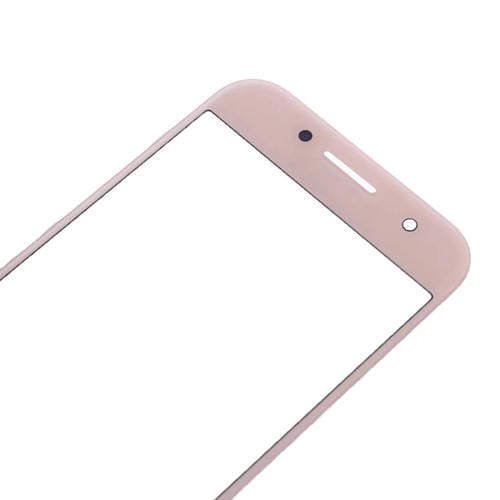 Obiettivo in vetro Samsung Galaxy A3 A320 Schermo frontale (10 pezzi) (Rosa)