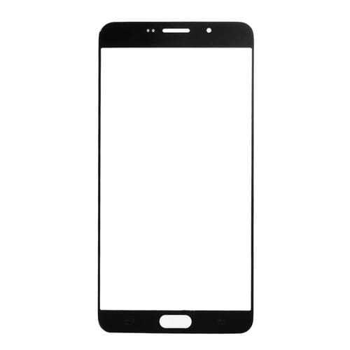 Glass Lens Outer Front Screen Samsung Galaxy A9 A900 (Black) - (10 Pieces)