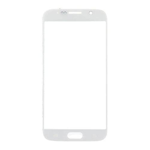Écran frontal Samsung Galaxy S6/G920F Lentille en verre extérieure (Blanc) 10pcs