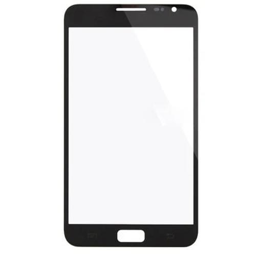 Schermo Frontale in Vetro Samsung Galaxy Note N7000/i9220 (Nero) - Lente di (10 Pezzi)