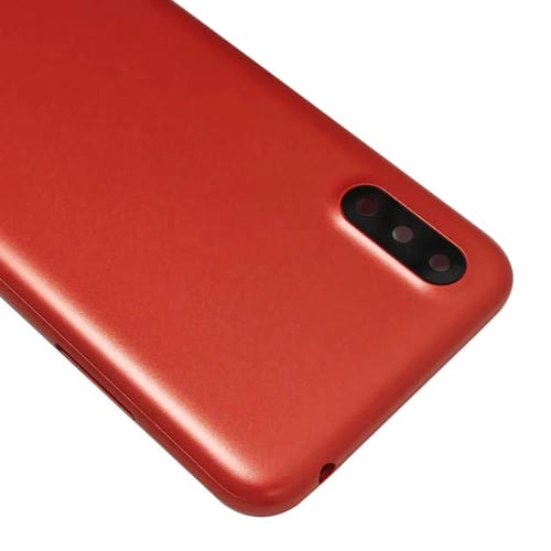 Couvercle arrière de batterie Samsung Galaxy A01 SM-015F avec lentille de caméra (Rouge)