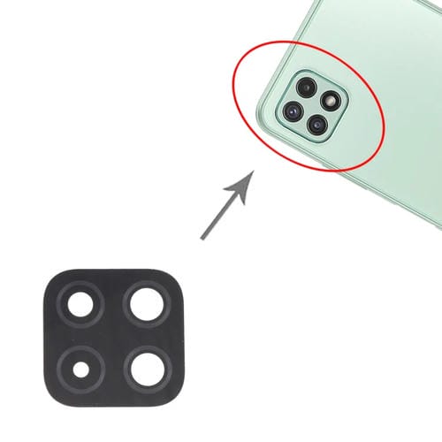 Charge (10 Stück) Rückkameraobjektiv Samsung Galaxy A22 5G SM-A226