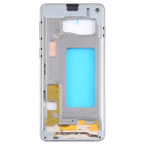 Meio Bisel de Moldura para Samsung Galaxy S10 (Prateado)