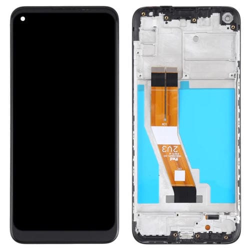 Schermo LCD Samsung Galaxy M11 SM-M115 con Cornice (Nero)