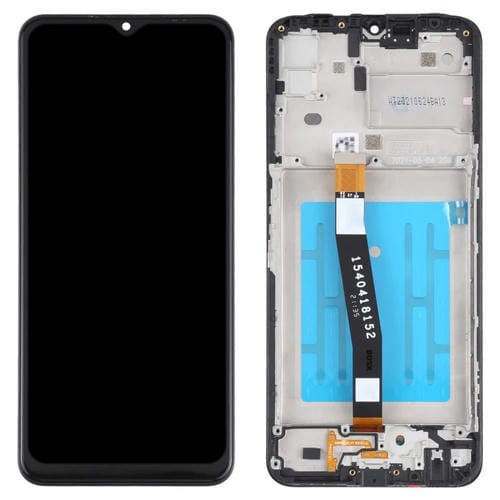 Écran LCD Samsung Galaxy A22 5G SM-A226 avec cadre (noir)