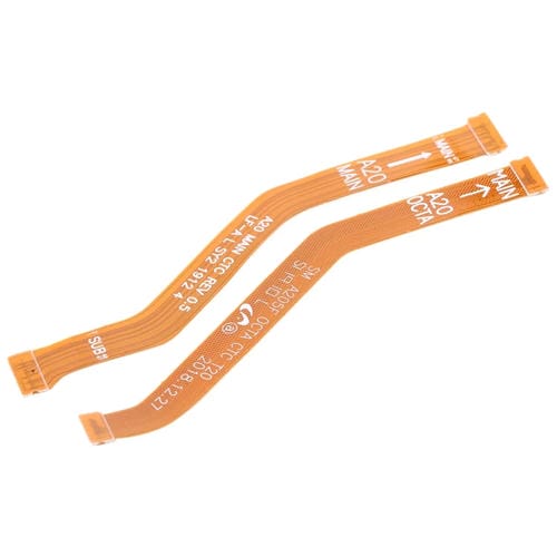 Cabo Flex de Placa Base y LCD Samsung Galaxy A20