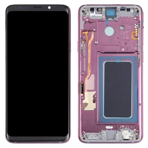 Écran LCD OLED Samsung Galaxy S9+ SM-G965 avec Cadre (Violet)