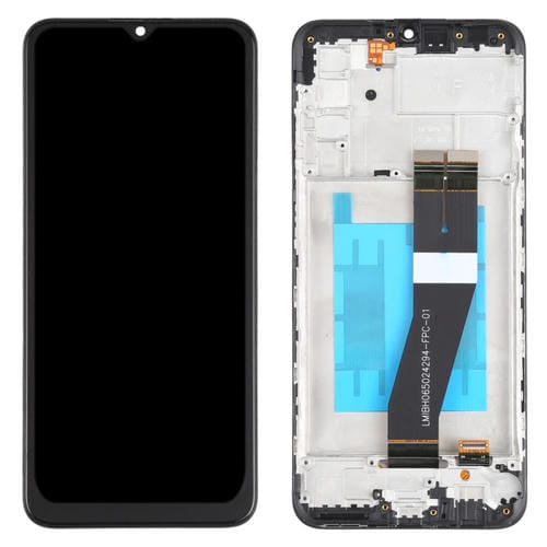LCD-Bildschirm Samsung Galaxy M02s mit Rahmen (USA)