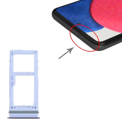 Bandeja de Tarjeta SIM y Micro SD Samsung Galaxy A52S 5G SM-A528 (Púrpura)