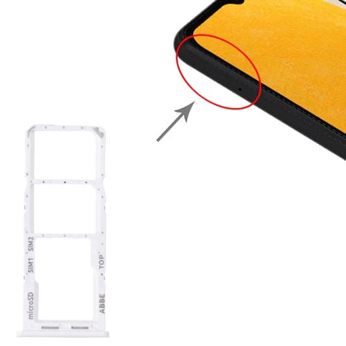SIM Card and Micro SD Tray Samsung Galaxy A13 5G SM-A136 (White)
