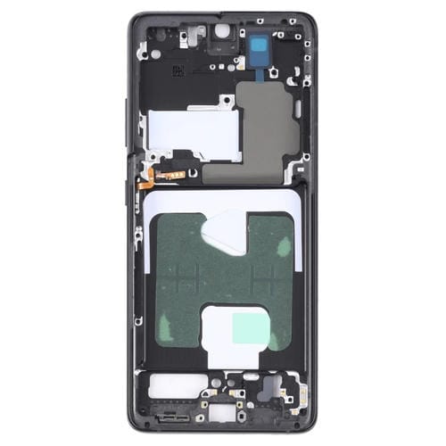 Placa de Bisel de Marco Medio Samsung Galaxy S21 Ultra 5G SM-G998B (Negro)