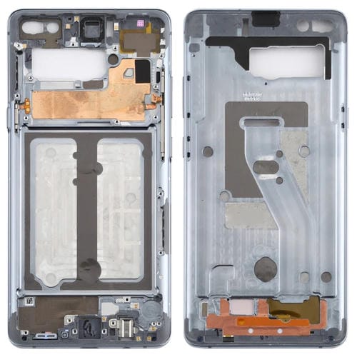 Placa de Bisel de Marco Medio con Teclas Laterales Samsung Galaxy S10 5G (Gris)