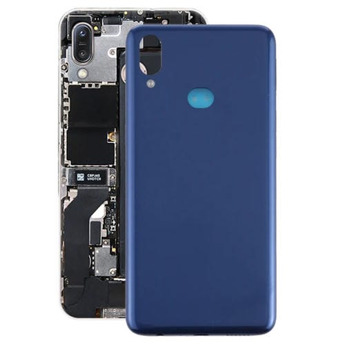 Back Battery Cover Samsung Galaxy A10s with Side Keys (Blue)