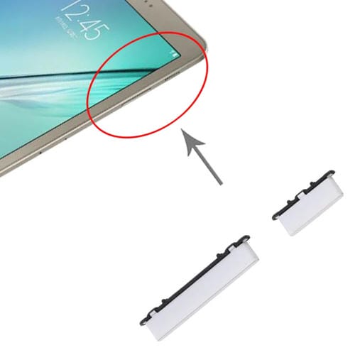 Bouton d'alimentation et de volume Samsung Galaxy Tab S2 9.7 SM-T810/T813/T815/T817/T819 (Blanc)