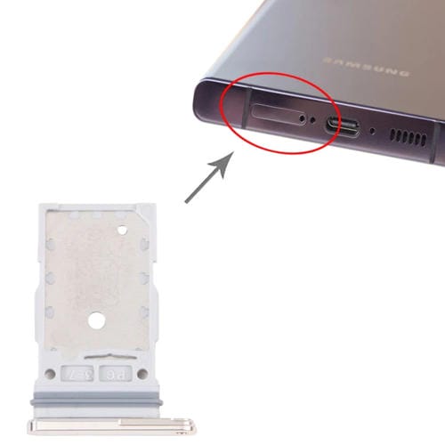 SIM-Kartenfach Samsung Galaxy S23 Ultra SM-S918B (Gold)