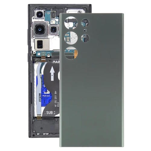 Rückseite des Akkudeckels Samsung Galaxy S23 Ultra 5G SM-S918B (Grün)