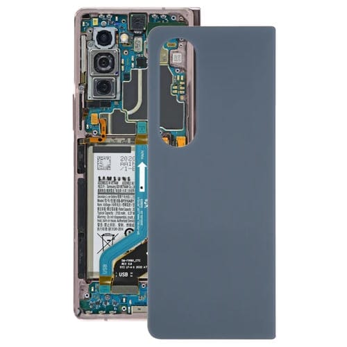 Tampa Traseira da Bateria Samsung Galaxy Z Fold4 SM-F936B com Lente da Câmara (Verde)