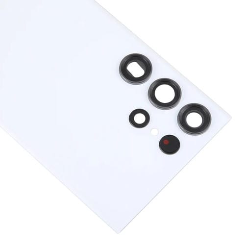 Rückseite des Batterieglases Samsung Galaxy S23 Ultra SM-S918 (Weiß)