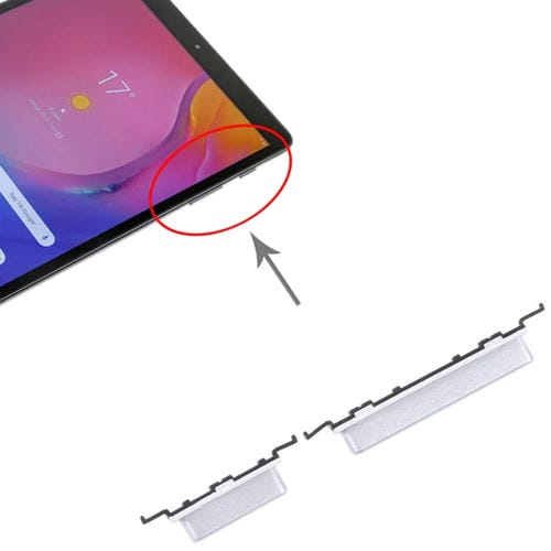 Botão de Energia e Volume Samsung Galaxy Tab A 10.1 SM-T510 (Prateado)