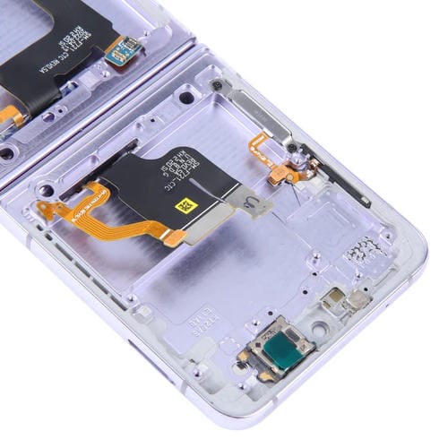 LCD-Bildschirm Samsung Galaxy Z Flip4 SM-F721 LCD mit Rahmen (Lila)