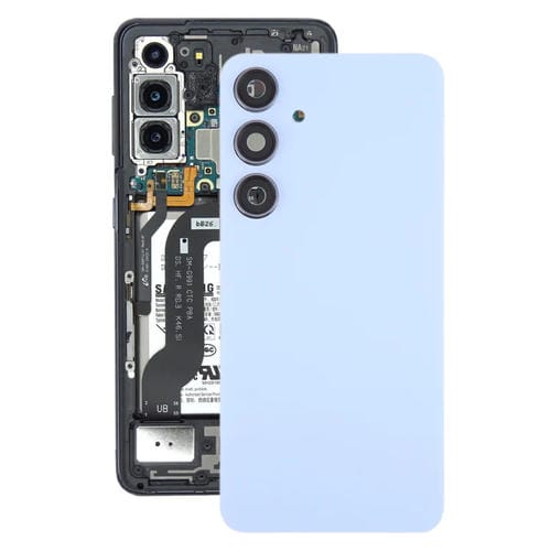 Couvercle arrière de batterie Samsung Galaxy S24+ SM-S926B avec objectif de caméra (bleu)