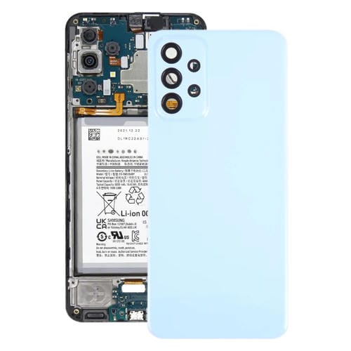 Tampa Traseira da Bateria Samsung Galaxy A23 4G SM-A235F com Lente da Câmara (Azul)