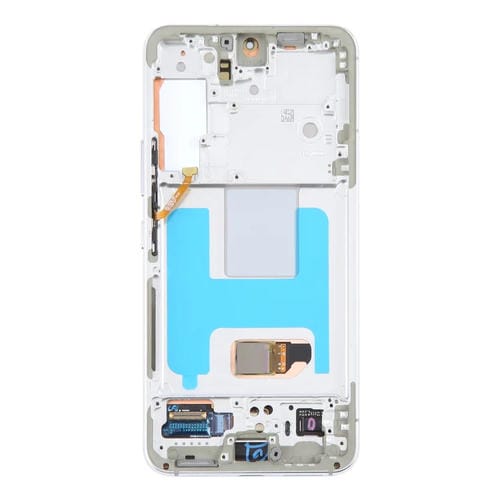 Ecrã LCD Samsung Galaxy S22 5G SM-S901B com Moldura (Branco)