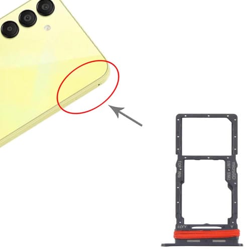 SIM Card and Micro SD Tray Samsung Galaxy A16 5G SM-A166B (Black)