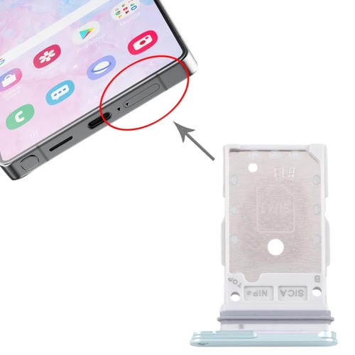 Plateau Carte SIM Samsung Galaxy S25/S25+ SM-S931/S936 (Vert)