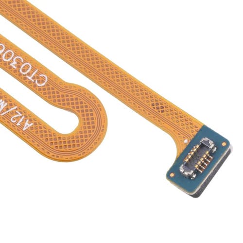Cabo Sensor de Impressão Digital Samsung Galaxy M12/A12 Compatibilidade (Vermelho)