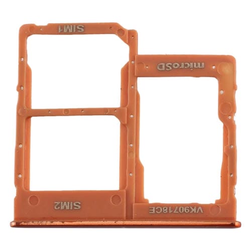SIM Card and Micro SD Tray Samsung Galaxy A40 (Orange)