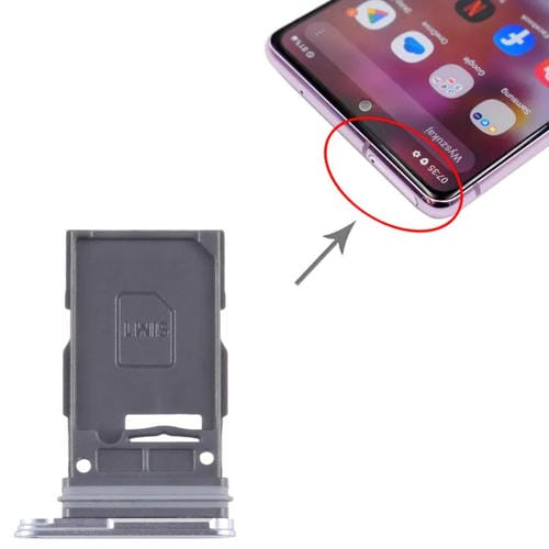 SIM-Kartenfach Samsung Galaxy S24 SM-S921B (Babyblau)