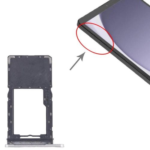 SIM Card Tray Samsung Galaxy Tab A9 SM-X110 (Silver)
