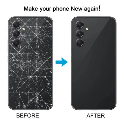 Tapa Trasera y Lente de Cámara Samsung Galaxy A54 SM-A546B (Negro)