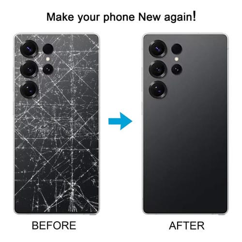 Rückseite des Batteriefachs mit Linse Samsung Galaxy S25 Ultra SM-S938