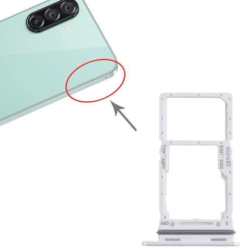 SIM Card Tray Samsung Galaxy A26 SM-A266B (White)