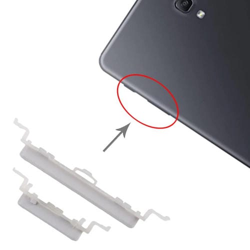 Botão Liga/Desliga e Volume Samsung Galaxy Tab A 10.5 SM-T590/T595 (Branco)