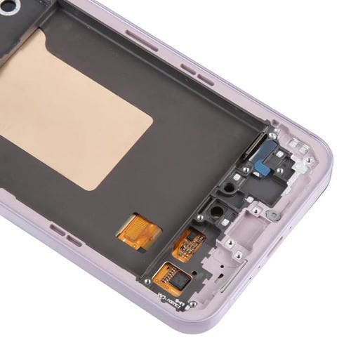 Ecrã LCD Samsung Galaxy A55 SM-A556B e Moldura (Rosa)