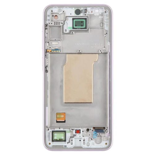 LCD OLED Digitalizer Complete Screen with Frame Samsung Galaxy A35 SM-A356B (Pink)