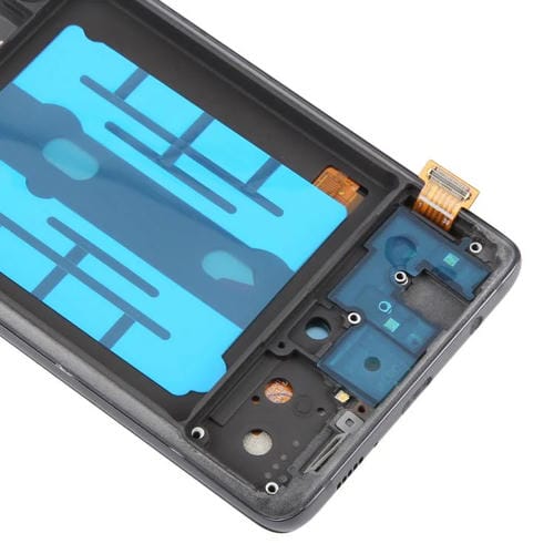 OLED-Bildschirm von 6,43" mit Rahmen Samsung Galaxy A51 5G SM-A516 (Schwarz)